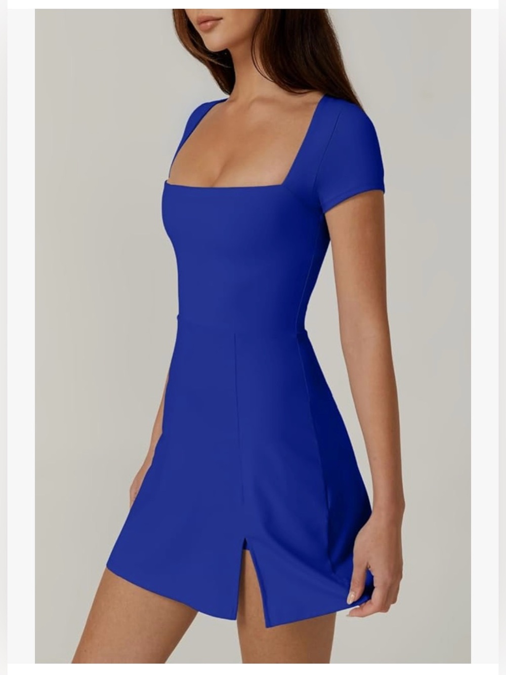Square Neck Tennis Dress